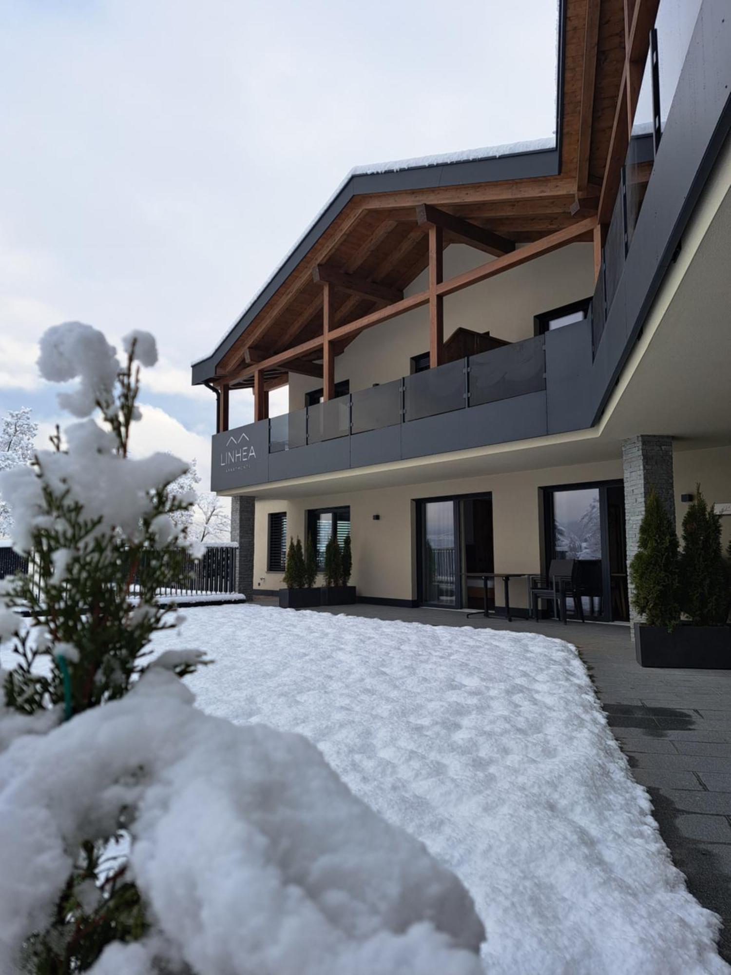 Linhea Apartments Fie allo Sciliar Bagian luar foto