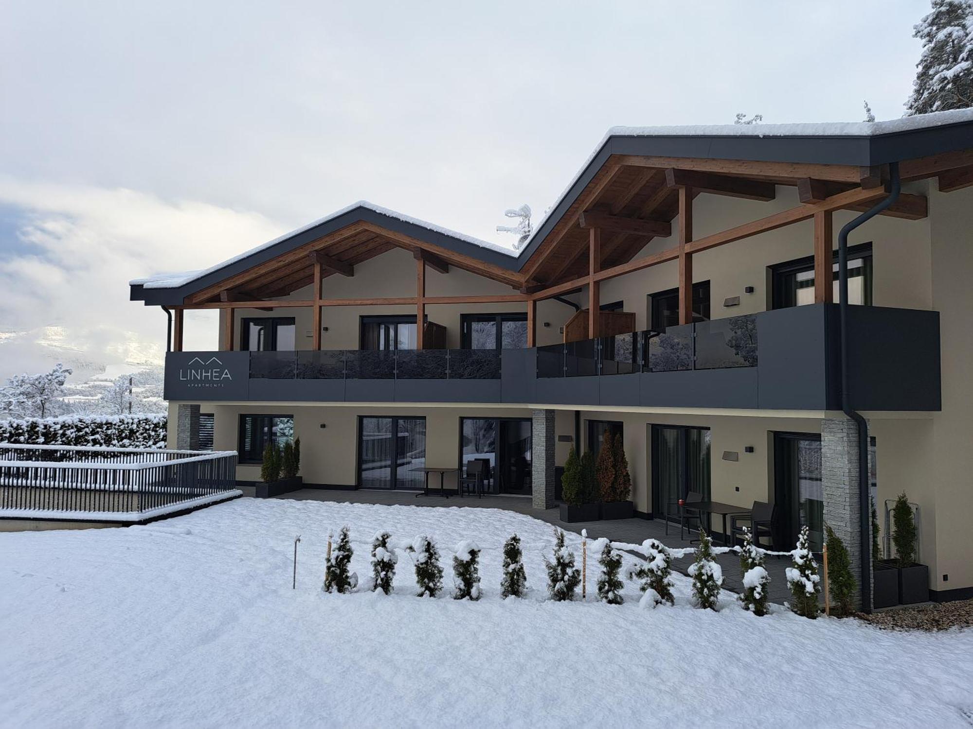 Linhea Apartments Fie allo Sciliar Bagian luar foto