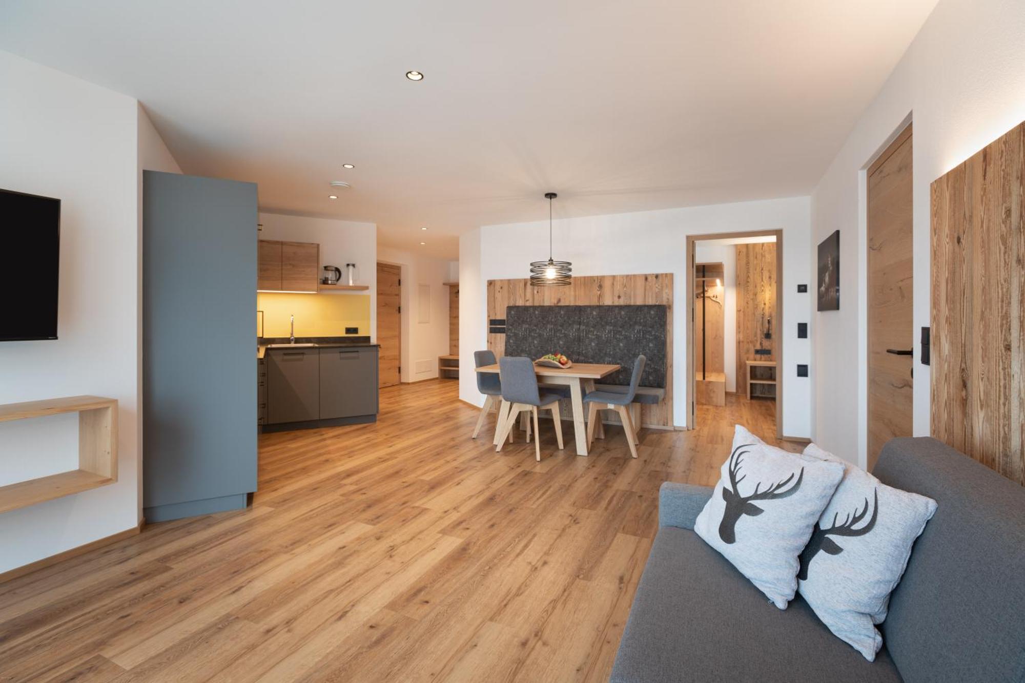 Linhea Apartments Fie allo Sciliar Bagian luar foto