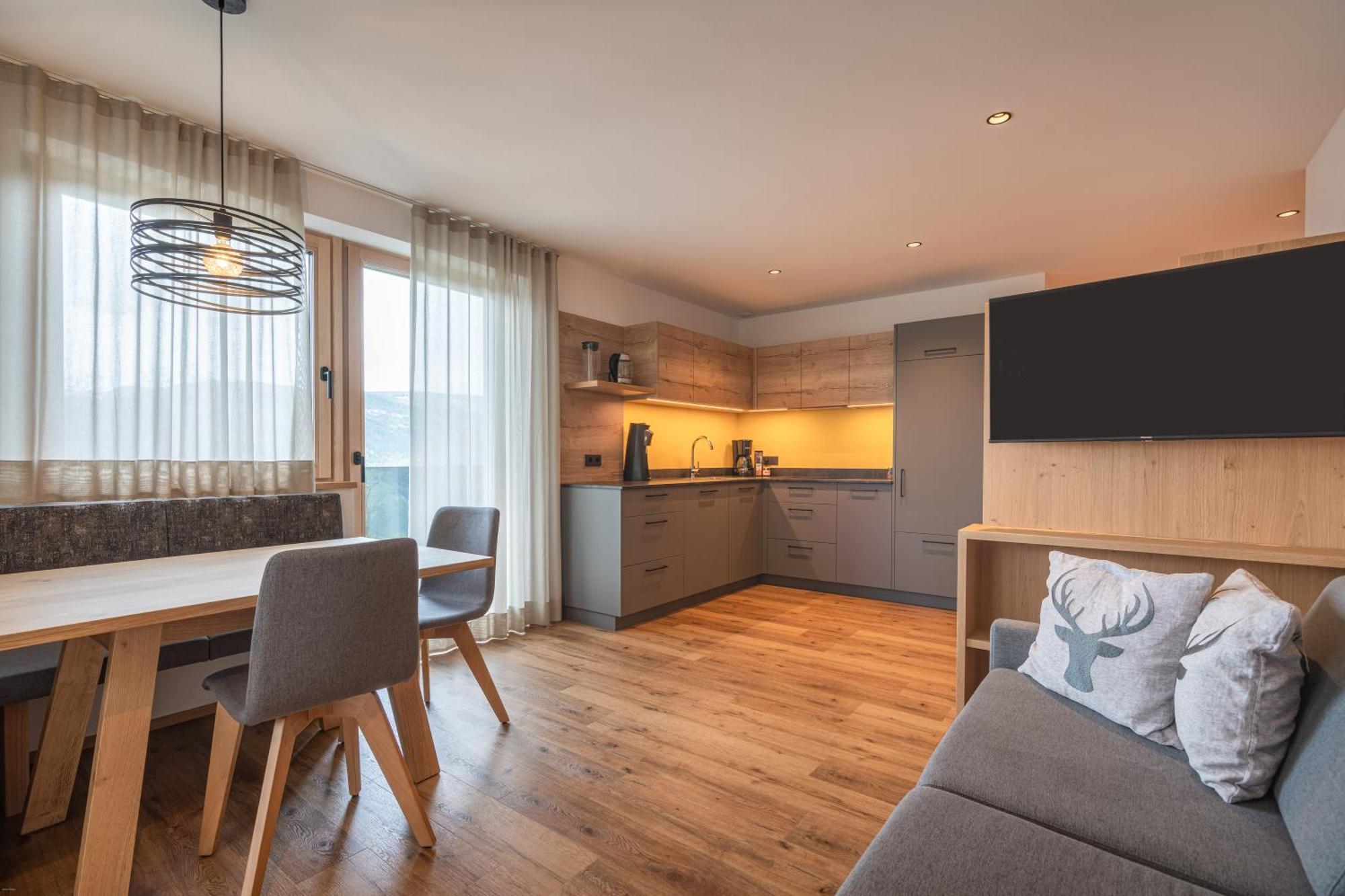 Linhea Apartments Fie allo Sciliar Bagian luar foto
